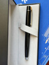 犀飛利（Sheaffer）寶珠筆原子筆 300系列商務(wù)辦公簽字筆 生日禮物書法練字簽名 黑琺瑯白夾 曬單實(shí)拍圖