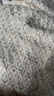 迪賽尼斯（DESIGNICE）秋冬季新款法式小香風(fēng)氣質(zhì)羊毛加厚通勤米白短外套女士 米白 XL 曬單實(shí)拍圖