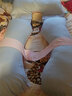 樂(lè )韻寶孕婦枕頭多功能腰枕孕婦側睡枕哺乳枕抱枕U型靠枕腹枕頭 藍粉雙拼 曬單實(shí)拍圖