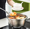 Momscook 不銹鋼漏勺 瀝水勺 304材質(zhì) 漏水勺 韓式濾勺 濾水勺 LG003 曬單實(shí)拍圖