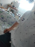 珞達(dá)達(dá)t恤女短袖2025春夏季韓版寬松體恤半袖女百搭休閑女裝上衣打底衫 L341彩色小星星 L 建議100-115斤 曬單實(shí)拍圖