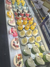 展藝75g月餅底托 50只裝 綠豆糕烘焙手工迷你月餅糕點透明塑料底托 曬單實拍圖