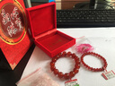 晶通天然紅瑪瑙手鏈 女男手串 紅色瑪瑙 本命年手鏈 送證書 珍藏級 12mm大氣女款 曬單實拍圖