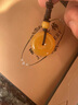 春龍黃龍玉雞油黃平安扣吊墜男女款掛繩掛件 氣質(zhì)平安扣掛墜精美頸飾 曬單實(shí)拍圖