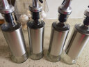拜杰玻璃油壶套装不锈钢油瓶2个装320ml调料瓶酱油瓶醋瓶防尘防漏油罐 实拍图