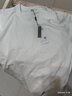 啄木鳥(niǎo)【純棉體恤三件裝】夏裝新品短袖t恤青少年圓領(lǐng)休閑大碼男裝半袖 白色+白色+白色 XL 曬單實(shí)拍圖