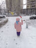 雪中飛kids冬季兒童羽絨服洋氣男童中大童工裝女童中長款蓄熱羽絨服 藕粉 130 cm 曬單實(shí)拍圖