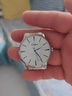 【免費刻字】奧利妮情侶手表一對簡(jiǎn)約潮流石英鋼帶防水耐磨男女學(xué)生情侶表對表 銀殼白面銀帶男 曬單實(shí)拍圖