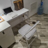 赛森电脑桌台式学生简易书桌家用可折叠桌写字桌出租房阳台化妆小桌子 桌椅组合（80*40单桌+折叠椅） 实拍图