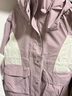 森馬（Semir）陳都靈|防護外套女中長款寬松撞色秋裝戶外通勤夾克101524109001 曬單實拍圖