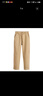 忻悅晴兒童卡其色褲子男童休閑長(cháng)褲米色校服褲春夏季學(xué)生校褲黑色西褲 卡其長(cháng)褲(純滌)男女同款 160 cm 曬單實(shí)拍圖
