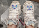 斯凱奇（Skechers）奶茶熊QQ豆乳鞋子女秋冬透氣休閑運動鞋厚底熊貓老爹鞋149238 QQ豆乳/NAT 37 曬單實拍圖