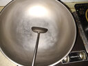 華炊（HUACHUI）鈦鍋物理不粘鍋純鈦圓底家用炒鍋無涂層廚具燃氣灶適用 純鈦炒鍋【全鈦款】 36cm 曬單實拍圖