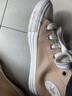 匡威（Converse）官方 All Star女皮質(zhì)抓絨高幫休閑鞋A07946C A07945C 37.5 曬單實(shí)拍圖