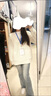 莜仙格純色毛衣女秋冬季2024新款韓系百搭感上衣寬松慵懶風針織開衫外套 杏黃色毛衣 45-55kg-M 曬單實拍圖