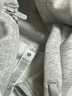 lululemon丨Plush Fleece 女士拉絨可拆卸連帽夾克 LW3IWKS 雜色超淺灰 S /6 曬單實拍圖