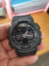 卡西歐（CASIO）G-SHOCK復古音箱風(fēng)格大表盤(pán)防水防震多功能時(shí)尚潮流運動(dòng)男表 GA-140-1A1 曬單實(shí)拍圖