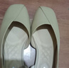 拔佳（Bata）淺口涼鞋女春季商場(chǎng)新款羊皮軟底側空通勤單鞋AFZ33AK4 杏色 38 曬單實(shí)拍圖