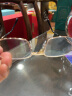 索柏老花镜男女通用 折叠防蓝光老年人老花眼镜1105A金色150度 实拍图