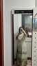 聞鶯燕新中式國(guó)風(fēng)改良漢服成人女緞面刺繡襯衫小個(gè)子織金馬面裙日常套裝 刺繡襯衫+錦繡山河織金馬面裙 M （建議體重105-120斤） 曬單實(shí)拍圖