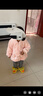 G.DUCKKIDS嬰兒童外套秋冬加絨女童外套冬季小童寶寶衣服毛毛衣洋氣保暖冬裝 粉色兔子 80 建議身高75-85cm9-12月 曬單實(shí)拍圖