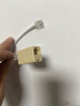 承勝適用于 RJ45轉RJ11連接線(xiàn)網(wǎng)絡(luò )轉6P4C/6P2C通用型接口電話(huà)語(yǔ)音分線(xiàn)器0.12M RJ11轉RJ45母頭 曬單實(shí)拍圖
