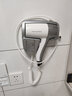 英特漢莎 酒店賓館浴室衛(wèi)生間家用電吹風(fēng)機(jī)壁掛墻吹風(fēng)筒干發(fā)器護(hù)發(fā)冷熱風(fēng) 升級銀+1220W+涼熱風(fēng)可調(diào)+免打孔 曬單實拍圖
