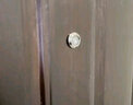 卓臣步陽(yáng)防盜門(mén)貓眼門(mén)鏡家用通用大門(mén)老式入戶(hù)門(mén)上的門(mén)眼堵孔金屬防窺 高清紅古銅35mm 門(mén)厚55-103mm 曬單實(shí)拍圖