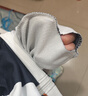 贏(yíng)鎮衛衣套裝男生春秋寬松運動(dòng)套裝2023新款休閑外套上衣青少年三件套 【整套】小熊黑色外套+黑色內搭+ 3XL【建議155-175斤】 曬單實(shí)拍圖