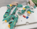 兒童磁力變形拼裝玩具3-6歲百變合體磁吸積木玩具兒童生日禮物 【海陸空機(jī)器人-25件套+收納箱】 曬單實(shí)拍圖