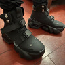 YaoJingLieRen男鞋秋季2025新款高幫鞋男潮流黑武士老爹鞋男增高百搭運動(dòng)鞋子男 黑色 42 (260mm) 曬單實(shí)拍圖