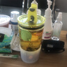 Lucky Lychee進口玻璃杯計量杯牛奶杯帶刻度杯烘焙杯可微波烘焙量杯570ml 黃色蓋子+黃色玻璃吸管 曬單實拍圖