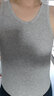 南極人（Nanjiren）背心男純棉高彈力健身運(yùn)動(dòng)無袖背心吸汗透氣坎肩男士打底汗衫 曬單實(shí)拍圖