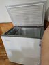 美的（Midea）【送貨入戶】小冰柜家用冷藏冷凍兩用一級能效家用冷柜臥式冷凍柜小型凍肉囤貨小冰箱 203KMB/凈味減霜 /零下26度/ 203L 曬單實拍圖