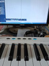 WORLDEWORLDE25鍵便攜midi鍵盤 mini音樂編曲鍵盤 帶力度打擊墊電音迷DJ TUNA MINI 標配 曬單實拍圖