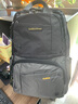 華朗迪爾時(shí)尚男士雙肩包商務(wù)通勤大容量休閑背包男學(xué)生電腦包牛津布旅行包 灰色 曬單實(shí)拍圖