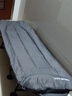 瑞仕達折疊床單人辦公室午休午睡床醫院陪護床便攜行軍床八腳床吸盤(pán)腳 8腳支撐【透氣墊】淺麻灰-180cm 曬單實(shí)拍圖