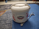 美的（Midea）電飯煲電飯鍋家用大容量多功能機械式煮飯鍋簡(jiǎn)易操作不沾內膽易潔 YJ408J 4L 曬單實(shí)拍圖