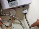飛羽即熱式小廚寶電熱水器 智能恒溫小廚寶 臺下寶小體積 非儲水式不限水量即開即熱5500W功率可調 5500W 白色20H 變頻恒溫 曬單實拍圖