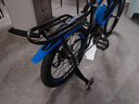 ROGTYO兒童自行車(chē)輔助輪通用配件童車(chē)學(xué)車(chē)輪兩邊輪撐邊護平衡支架 18寸黑色閃光PU抗磨靜音輔助輪一對-送禮品 曬單實(shí)拍圖