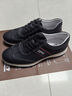 零度Zero男鞋休閑皮鞋2025新款男士磨砂皮時(shí)尚休閑輕便雙色軟底潮鞋子 黑色 40 曬單實(shí)拍圖