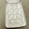 3N隐形眼镜盒护理伴侣双联美瞳镜盒子可爱夹子吸棒个性便携6副抗菌收纳男女款 纯洁白 实拍图
