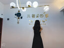 自由亮 主臥室燈吸頂燈新創(chuàng)意北歐風(fēng)溫馨現(xiàn)代簡約房間主次臥室智能遙控 星鵝卵石/38CM/暖光【高亮護眼】 曬單實拍圖