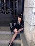 POUM潮牌外套男春秋季情侶裝寬松休閑美式復古夾克痞帥棒球服潮流上衣 CNPW-W41黑色 XL 曬單實拍圖