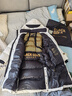 高梵黑金鵝絨服機能4.0八格男女同款長款羽絨服 高定皇家白 XL 曬單實拍圖