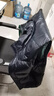 雅鹿羽絨馬甲男士冬季短款時(shí)尚亮面可脫卸帽休閑外套 藏青 175  曬單實(shí)拍圖