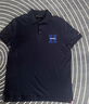 TOMMY HILFIGER【透氣舒適】夏男純棉珠地網(wǎng)眼絨面字母翻領(lǐng)短袖POLO衫34771 深藏青DW5 L （推薦：150-165斤） 曬單實(shí)拍圖
