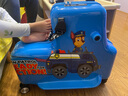 汪汪隊立大功（PAW PATROL）兒童騎行行李箱可坐拉桿箱萬(wàn)向輪男孩女寶寶卡通木馬汽車(chē)旅行箱 阿奇警車(chē)藍色 20英寸 曬單實(shí)拍圖