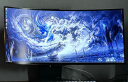LG 33.9英寸 MLA+(PLUS)技术 OLED 800R曲面带鱼屏 240Hz 0.03ms RGB灯带 游戏电竞显示器 34GS95QE 实拍图