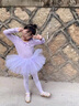 舞東方舞蹈服兒童女秋冬長(cháng)袖芭蕾舞裙女孩幼兒中國舞跳舞衣服女童練功服 淺紫色（長(cháng)袖） 120  (高110-120cm 重33-38斤) 曬單實(shí)拍圖
